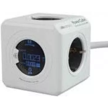 PowerCube Extended Allocacoc 8910/DEEXMO predlžovacia zásuvka s káblom a digitálnym displejom