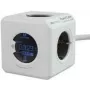 PowerCube Extended Allocacoc 8910/DEEXMO predlžovacia zásuvka s káblom a digitálnym displejom