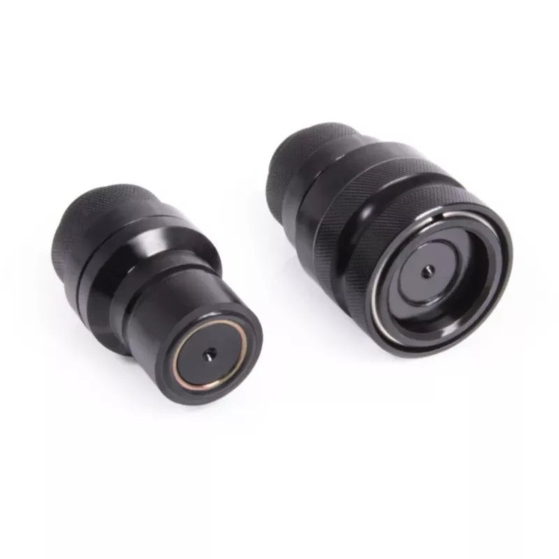 Sada rýchlospojok Eiszapfen G1/4 AG - Deep Black (čierna (matná))