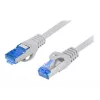 Sieťový kábel LANBERG PCF6A-10CC-0150-S Cat6a S/FTP RJ-45 — 1,5 m, sivý