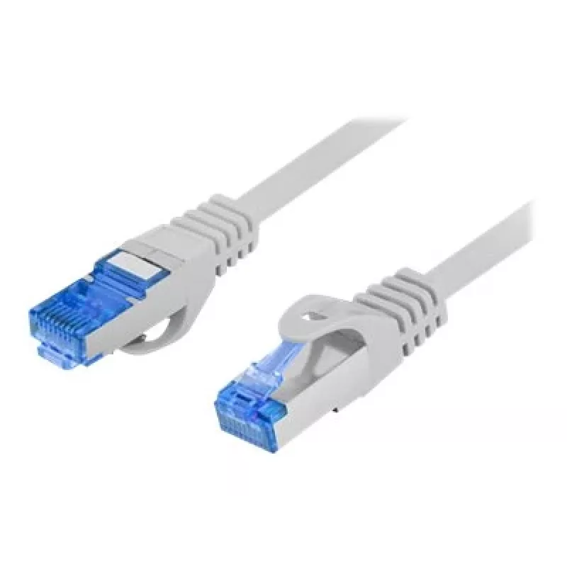 Sieťový kábel LANBERG PCF6A-10CC-0150-S Cat6a S/FTP RJ-45 — 1,5 m, sivý