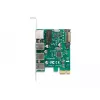 DeLOCK karta PCI Express x1, 3 x USB 5 Gbps typ A, 1 x Gigabit LAN