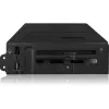 Skriňa pre disk icy dock MB902SPR-B R1 čierna 2.5 palcov SATA