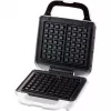 Waffle žehlička Domo DO9222W 2 wafle 900 W čierna biela
