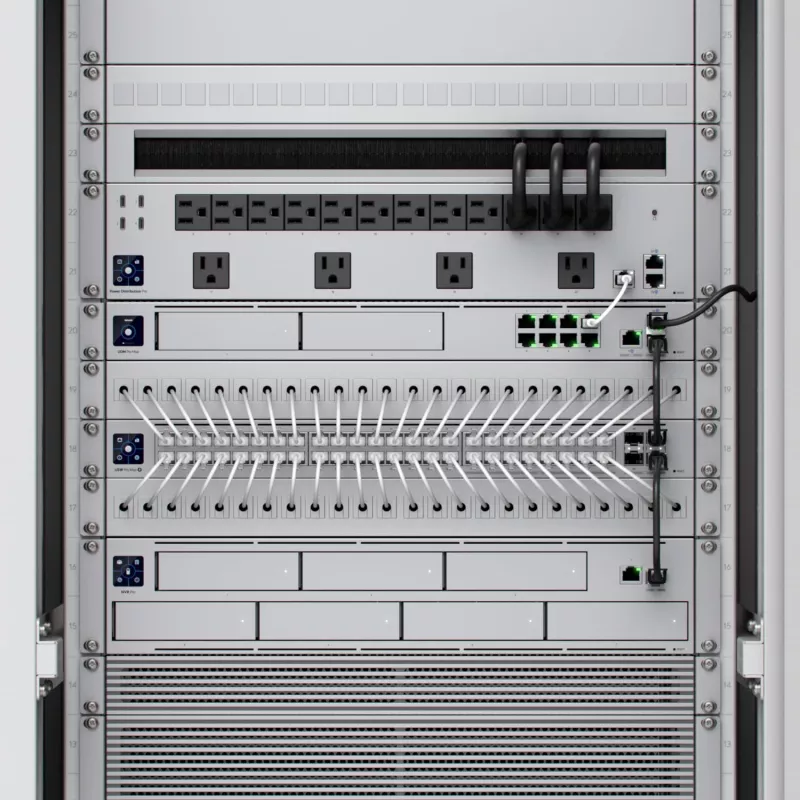 Káblová vložka Ubiquiti UACC-Keystone-Blank-Insert-TH biela polykarbonát