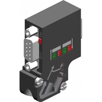 Siemens 6ES7972-0BB61-0XA0 kábelový gender changer