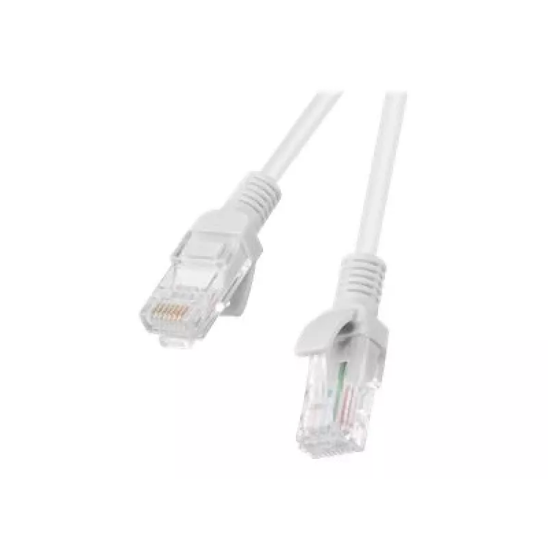 Lanberg PCU5-10CC-0050-S sieťový kábel 0,5 m Cat5e U/UTP (UTP) sivý (PCU5-10CC-0050-S)