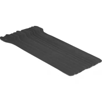 Suchý zips na káble Delock L 240 mm x Š 13 mm 10 kusov čierny