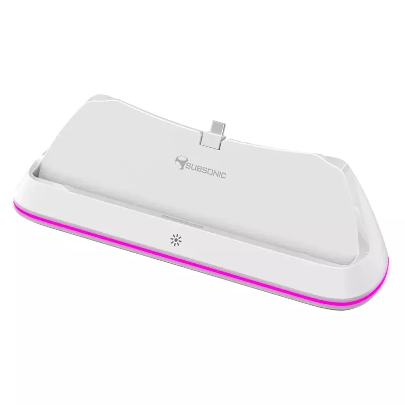 Nabíjací systém Subsonic SA5708 pre Playstation Portal káblový čierna biela