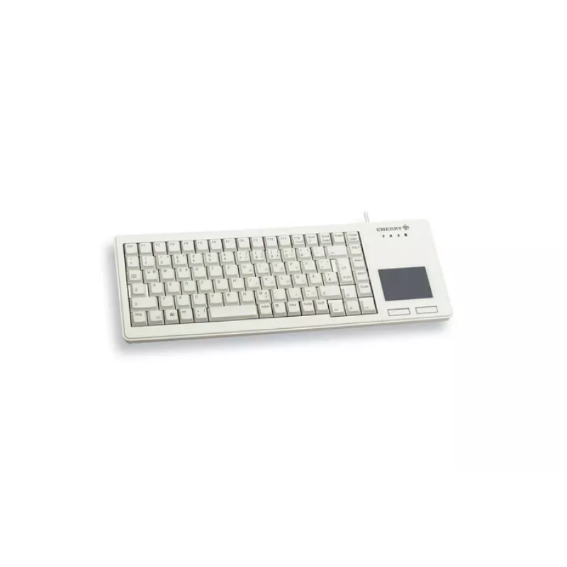 CHERRY XS touchpad klávesnica univerzálna USB QWERTY US angličtina sivá