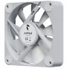 Skriňový ventilátor APNX FP1-RQ 120 PWM ARGB-WT 120 mm, PWM ovládanie, ARGB biely rám