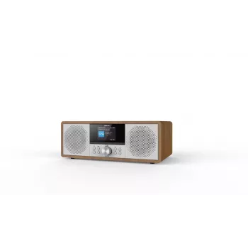 Internetové rádio Denver MIR-270DW DAB+ FM 20W drevo