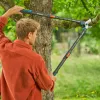 Gardena Vetvové nožnice TeleCut Pro L sivá/tyrkysová 65 cm - 90 cm (12041-88)
