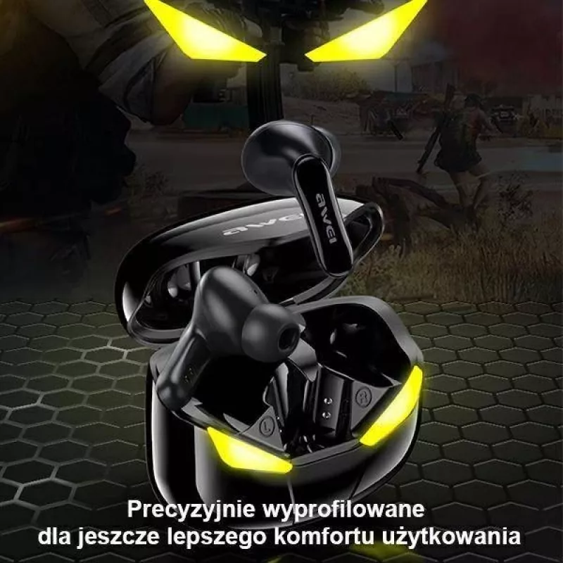 Slúchadlá Awei T35 TWS čierne