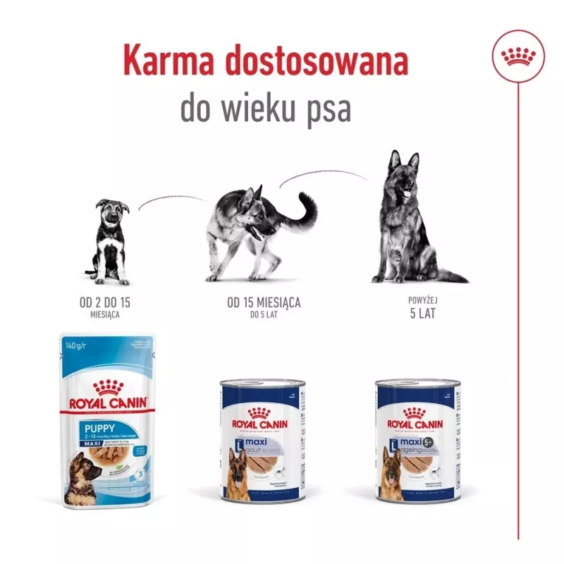 ROYAL CANIN SHN Maxi Ageing konzerva 410 g