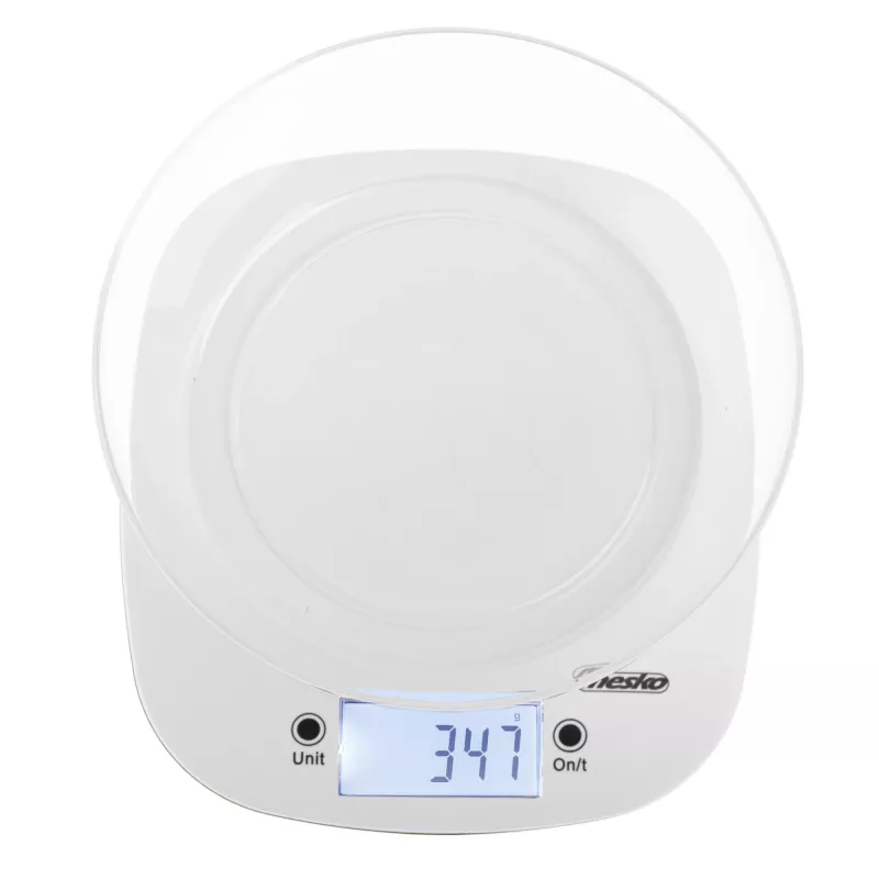 Adler kuchynská váha s miskou | MS 3179b | dielik 1 g | typ displeja LCD | čierna