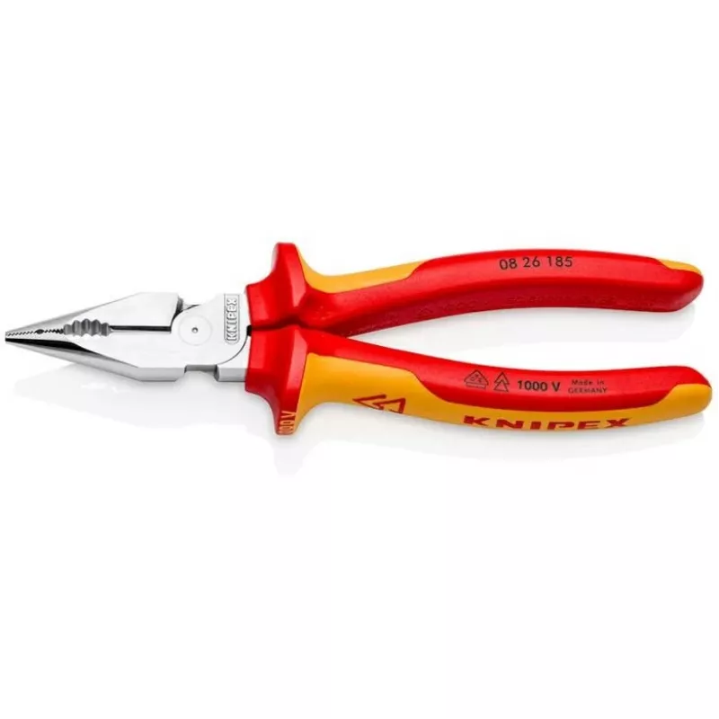 Knipex 08 26 185 kombinované kliešte so špicatými čeľusťami
