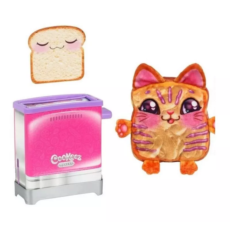 Plušový voňavý toast Cookeez Makery hračka od Cobi MO-23522, voňavá plyšová hračka