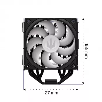 Endorfa Fera 5 čierny ARGB CPU chladič