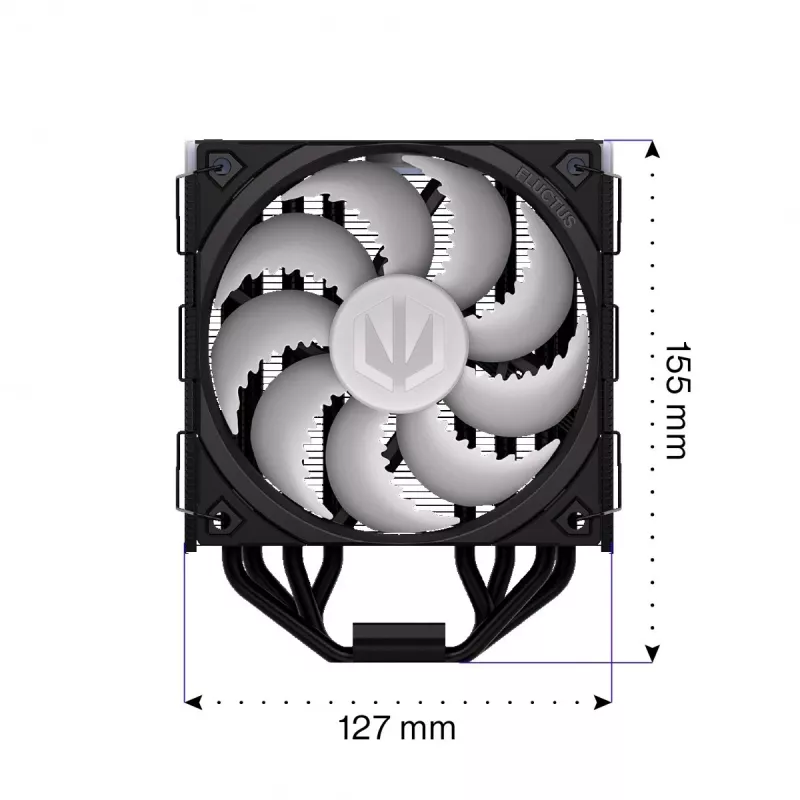 Endorfa Fera 5 čierny ARGB CPU chladič