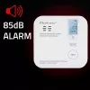 Senzor oxidu uhoľnatého QOLTEC 52577 — alarm na batérie, hladina zvuku 85 dB