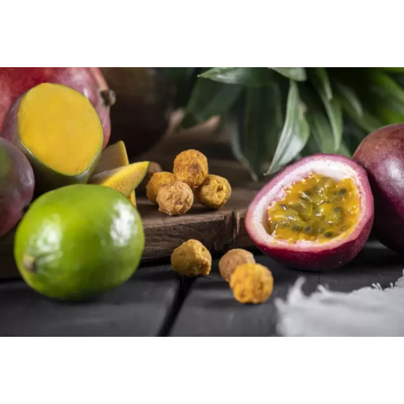 Eco fresh foods Sušené ananás mango limetkové gule 100 g