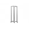 19-palcový otvorený rack LANBERG 42U, hĺbka 800 mm, šírka 600 mm, sivý