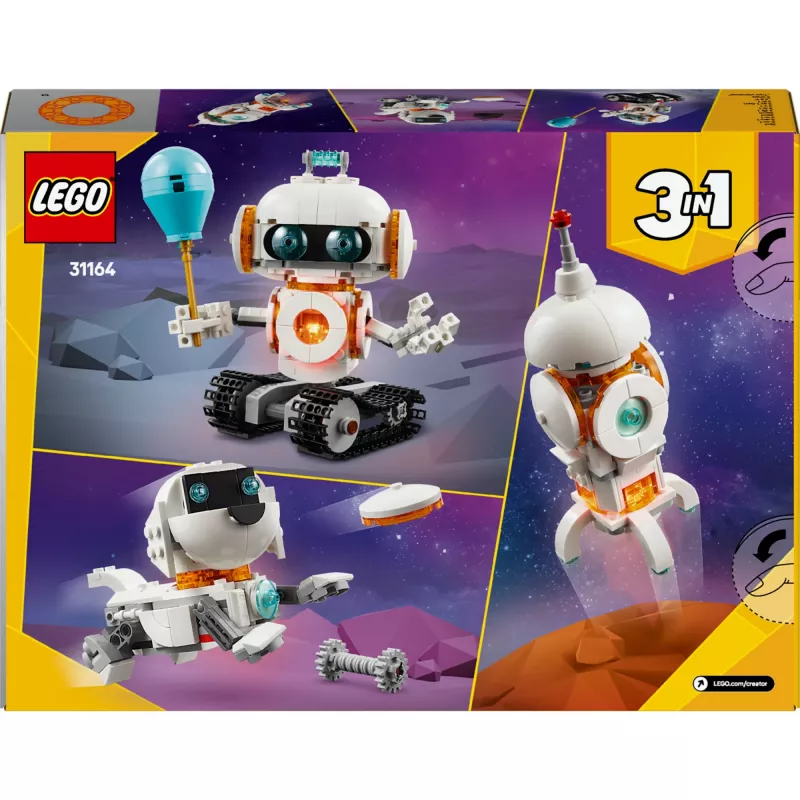 LEGO CREATOR 3 IN 1 31164 Vesmírny robot