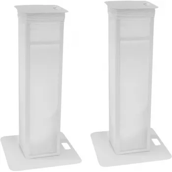 Eurolite 32000050 2x Stage Stand, variabilný, s krytom a taškou, biely