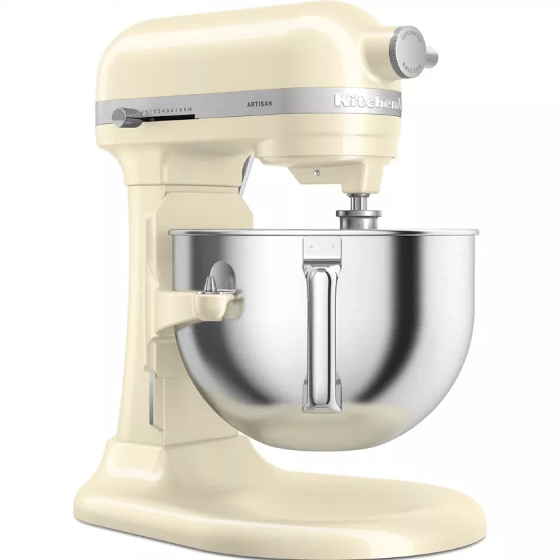 KitchenAid 5KSM60SPXEAC stolový mixér 375 W krémová, sivá, nerezová oceľ