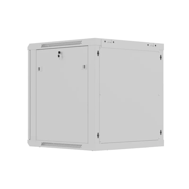 19-palcový nástenný rack 12U 600x600 sivý