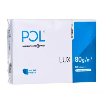 Papier kopírovací papier Office POLLUX (A4; 80 g/m²; 500 listov; biely, matný)