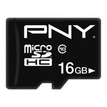 MicroSDHC PNY 16GB Class 10 čierna P-SDU16G10PPL-GE