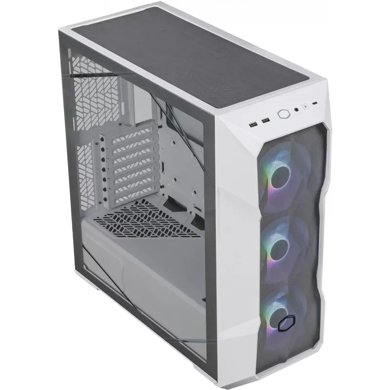 PC skriňa Cooler Master MasterBox TD500 Mesh V2 Midi Tower biela