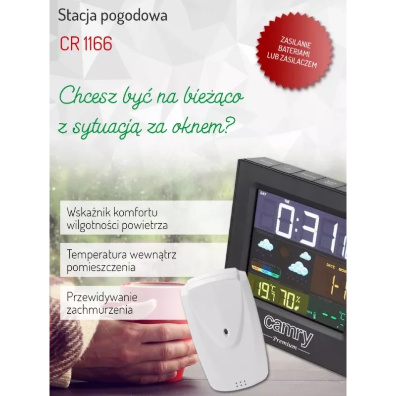 Camry CR 1166 meteorologická stanica