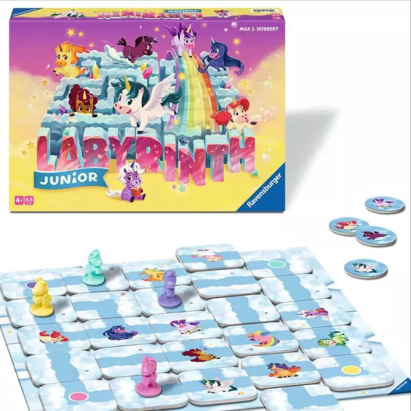 Spoločenská hra Ravensburger 23046 — rodinná skladacia hra, 15 min. hrací čas, od 4 rokov