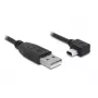USB kábel DeLOCK 82680 0,5 m USB A Mini-USB B čierny