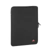 RIVACASE Antishock 5221 puzdro na MacBook 13, vertikálne, čierne, dvojitý zips