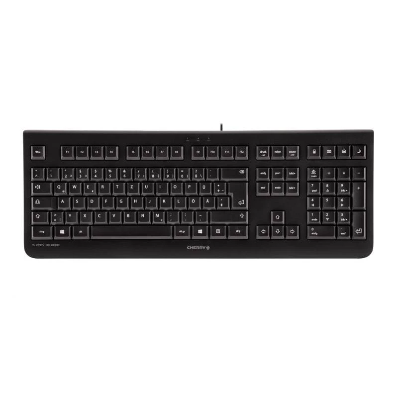 CHERRY DC 2000 klávesnica, myš súčasťou, univerzálna, USB, QWERTY, česká, čierna