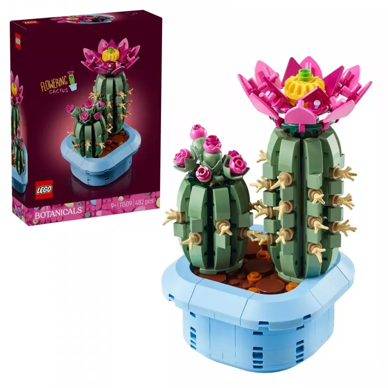 LEGO BOTANICALS 11509 Kvitnúci kaktus