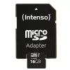 Intenso Performance - Flash pamäťová karta (microSDHC/SD adaptér v balení) - 16 GB - UHS-I U1 / Class10 - microSDHC UHS-I