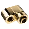 Fitting EK Water Blocks mosadz zlatá 33 mm