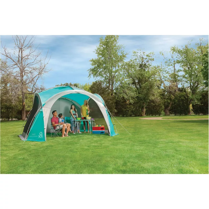 Event Dome Shelter XL, 4,5 x 4,5m, pavilón svetlomodrá/sivá