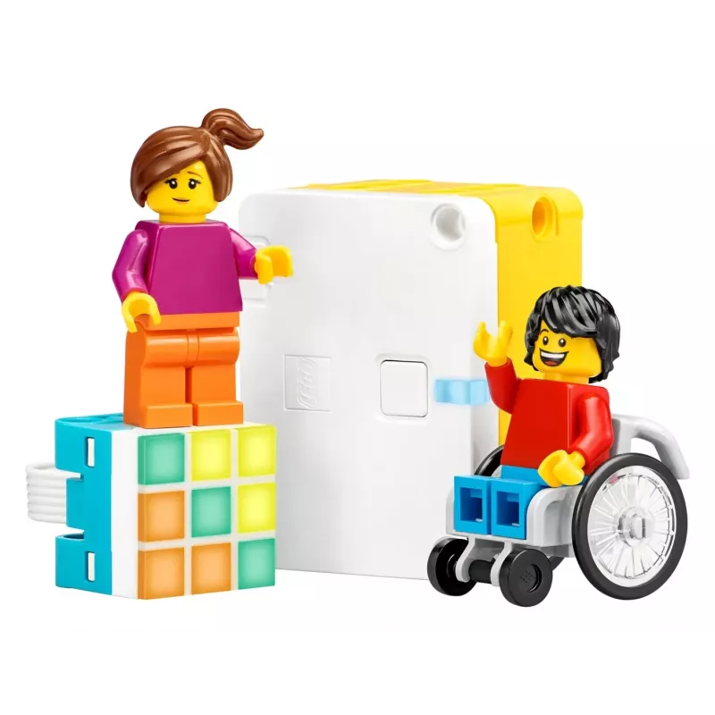LEGO Education SPIKE Essential Set A+ 45345 – vzdelávacia robotická a programovacia stavebnica, 449 dielov, od 6 rokov