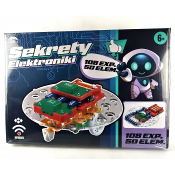 Vzdelávacia elektronická stavebnica Dromader Zestaw Sekrety elektroniki - Intelligent vehicle kit