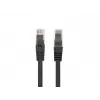 Sieťový kábel Lanberg PCU6-10CU-0200-BK Cat6 U/UTP RJ-45 priamy 2 m čierny