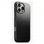 Puzdro na telefón Nomad Modern Leather Case pre iPhone 16 Pro Max, 6,9 palcov (17,5 cm), čierne, koža+PC+TPU