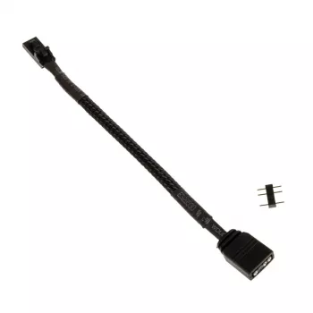 ARGB 3-Pin adaptérový kábel Kolink L1-3ADP1-15 – 15 cm, 3-Pin-ARGB konvertor