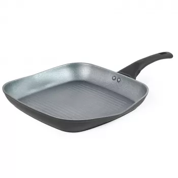Grilovacia panvica Russell Hobbs RH01861EU7 28 cm Crystaltech – nepriľnavá povrch na pečenie, plochá grilovacia panvica