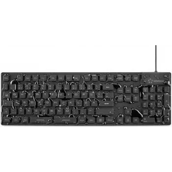 Renkforce RF-3561816 klávesnica USB + PS/2 QWERTZ nemecká čierna (RF-3561816)